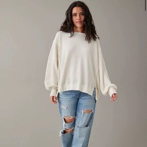Euc - American eagle oversized sweatshirt